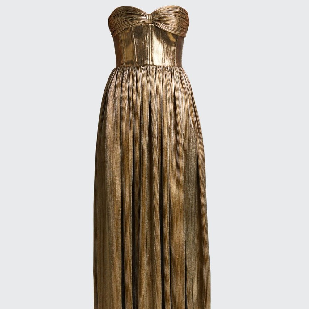 Bronx and Banco Gold Florence dress